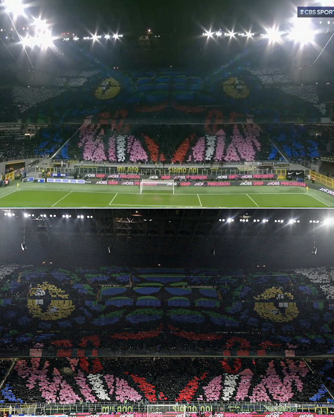 FC on Twitter: "Inter fans displayed this tifo ahead of the Derby della today 🔥 One of the best we've seen this season 🐍 https://t.co/Lrjp8tFboj" / Twitter