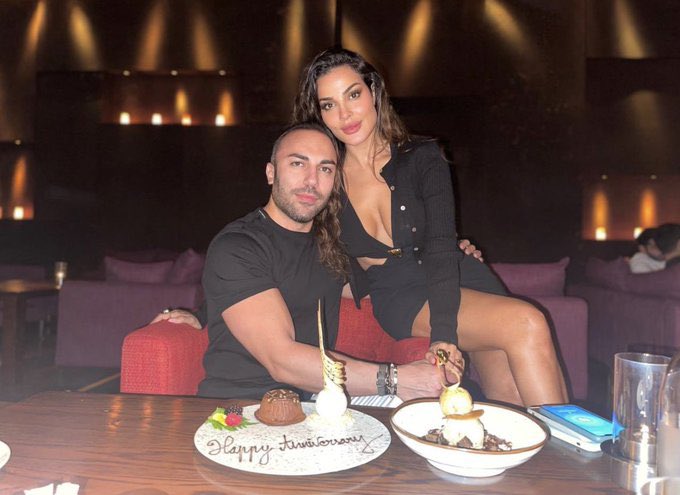 Congratulation <a href="/nadinenjeim/">Nadine Nassib Njeim 🏆</a> on your engagement. you both are the perfect couple. Sending you all my love and best wishes on this special day💕
