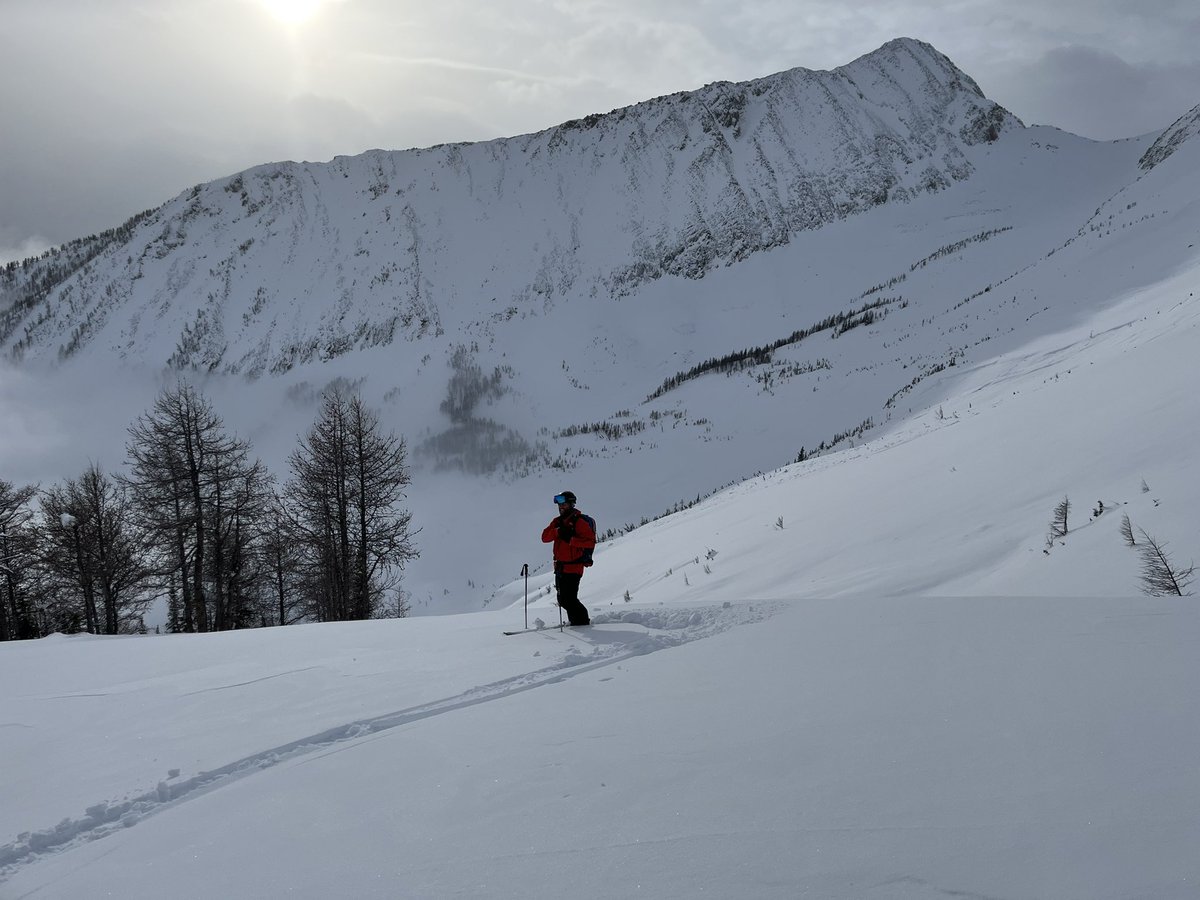 Mike1200rt's tweet photo. Vorige maand een wintersport trip naar Canada gemaakt. Heli skiën stond nog op mijn lijstje. Gedropt worden op een bergkam in niemandsland, onder leiding van een gids. Wat een geweldige ervaring mede mogelijk gemaakt door @rkheliski #Panorama #Canada #Heliski #skiing https://t.co/6Br4cJ2dul