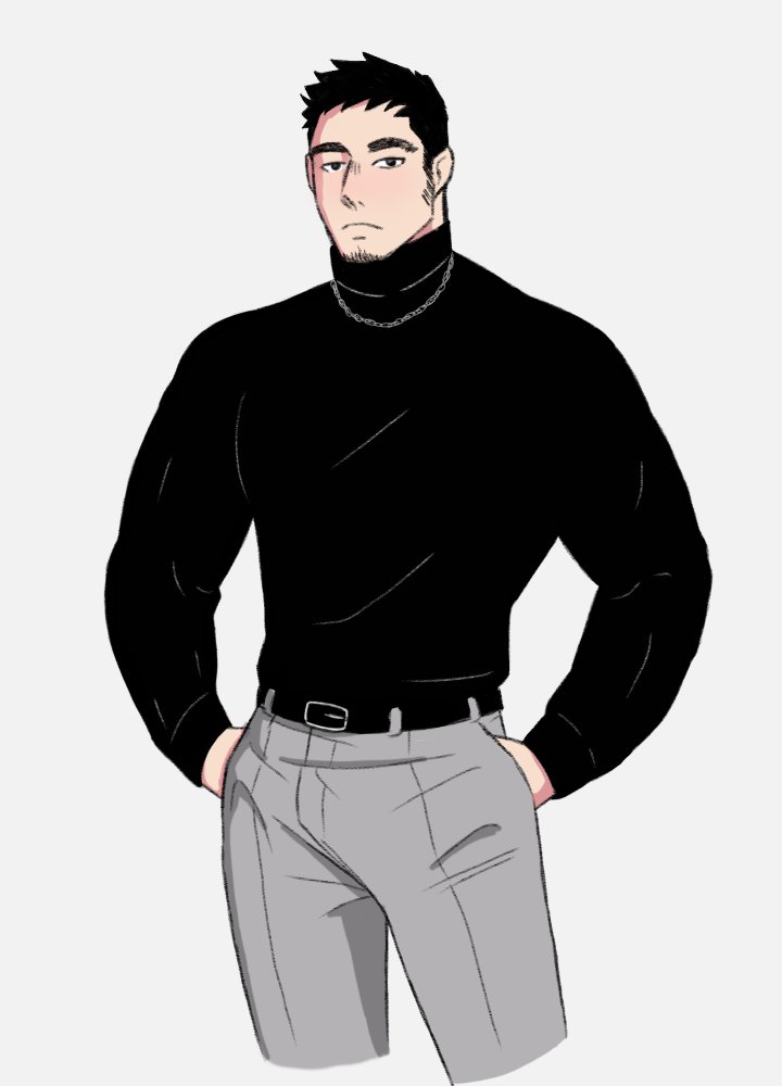 Jeje he estado leyendo muchos mangas y ahora dibuje algo por el estilo
#manwha #yaoi