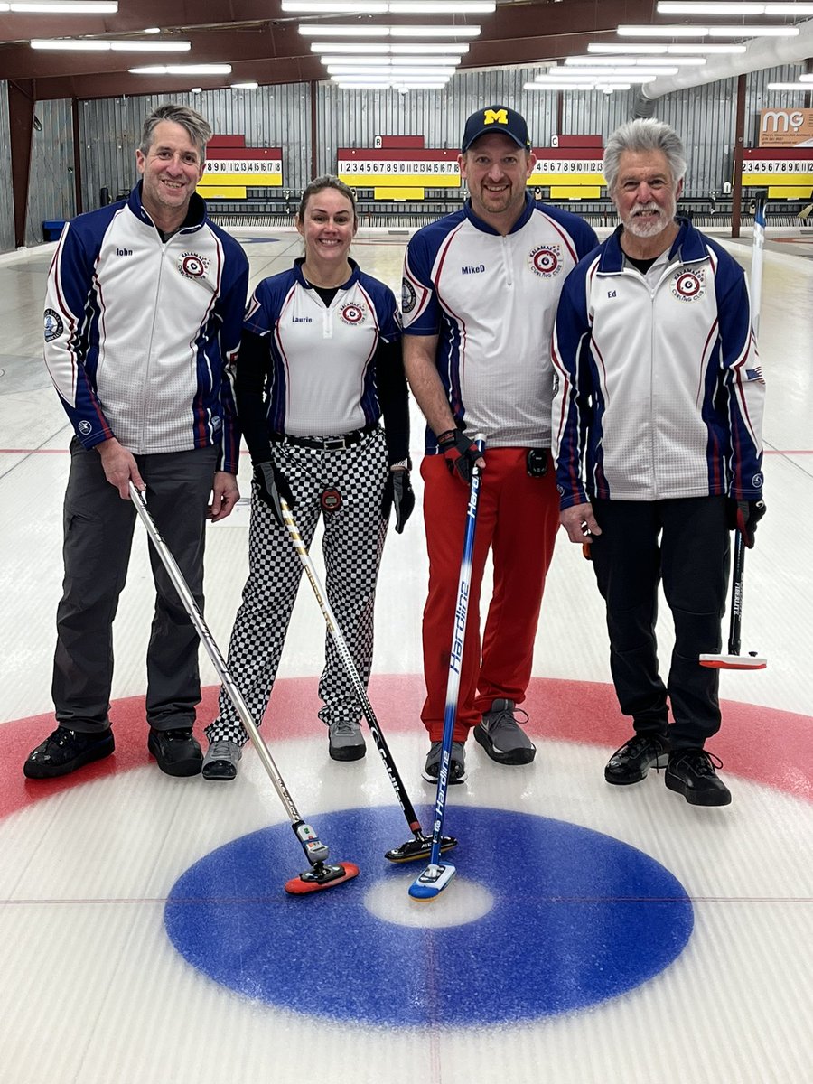 KalamazooCurlingClub (@curlthezoo) on Twitter photo What's better than being piped on for the B-event final <a href="/BGCurling/">BG Curling Club</a> Groundhog's Day Spiel?
Winning the game in extras on the last shot!
Even better than that? Beating a team from <a href="/ColumbusCurling/">Columbus Curling</a>!!! #hail What's better than being piped on for the B-event final <a href="/BGCurling/">BG Curling Club</a> Groundhog's Day Spiel?
Winning the game in extras on the last shot!
Even better than that? Beating a team from <a href="/ColumbusCurling/">Columbus Curling</a>!!! #hail