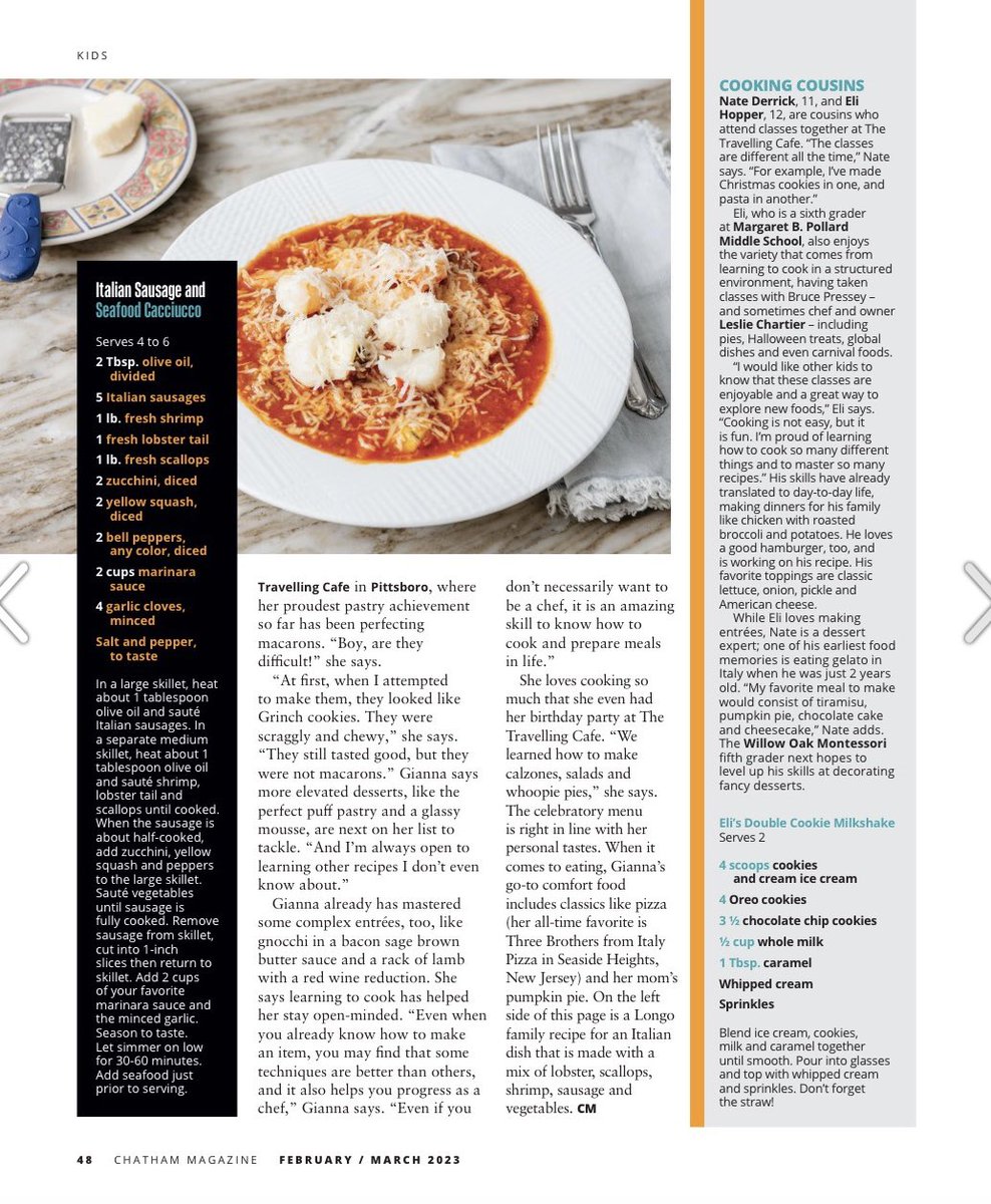 Phil Longo (@CoachPhilLongo) on Twitter photo 2023-02-05 20:36:04 Proud of Gianna (11) for all her cooking accomplishments the past 6-7 years. She is featured this month in Chatham Magazine (Feb/Mar). Her Top 20 Recipe Cookbook is being published & will be out Summer of ‘24. #TheJourneyContinues #DontBlink Proud of Gianna (11) for all her cooking accomplishments the past 6-7 years. She is featured this month in Chatham Magazine (Feb/Mar). Her Top 20 Recipe Cookbook is being published & will be out Summer of ‘24. #TheJourneyContinues #DontBlink