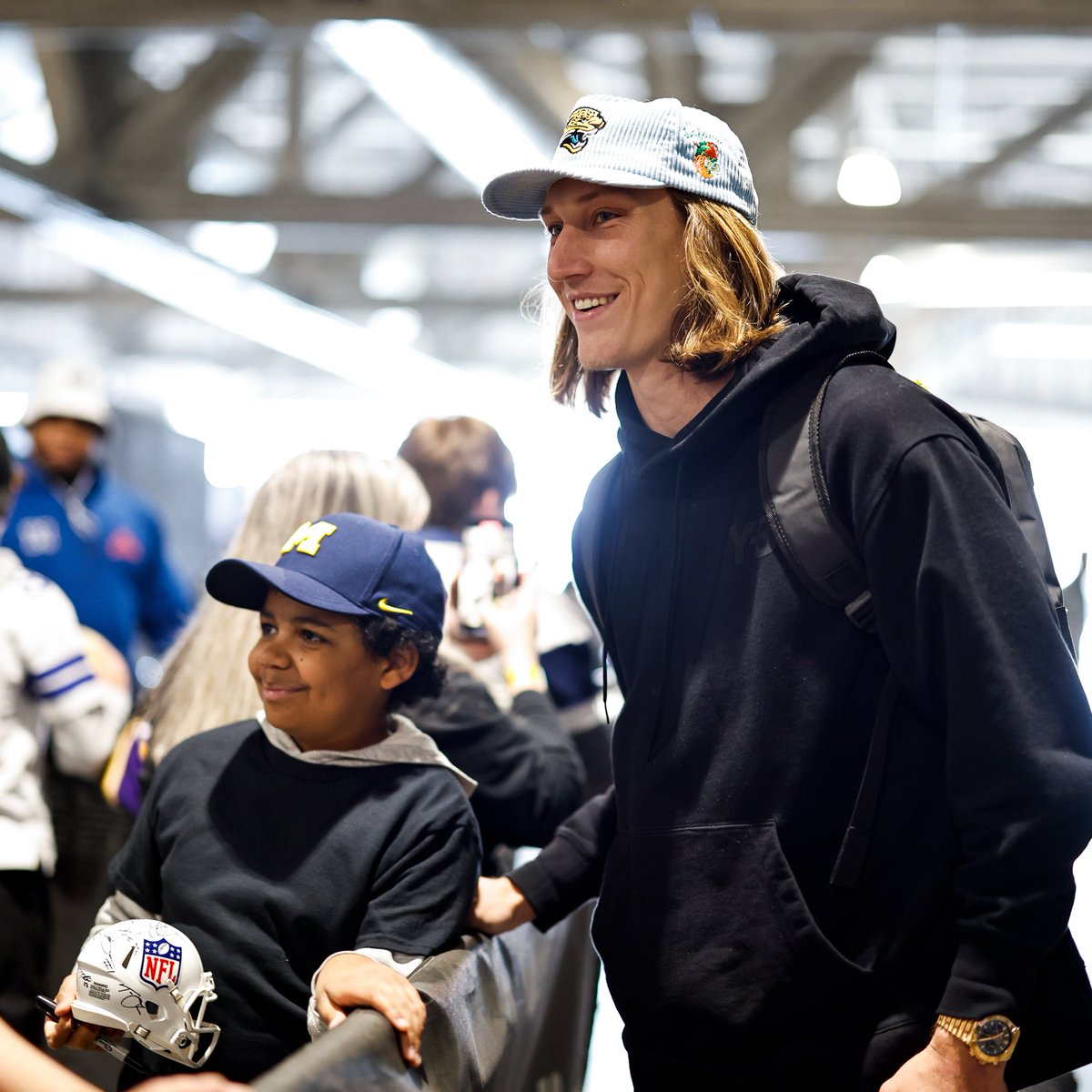 Jaguars's tweet image. Pro Bowl QB Trevor Lawrence has a nice ring to it.

#ProBowlGames | #DUUUVAL