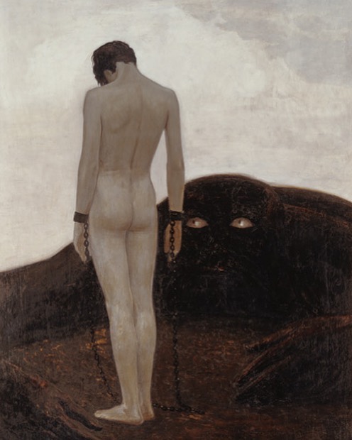 emotion of dependency by sascha schneider