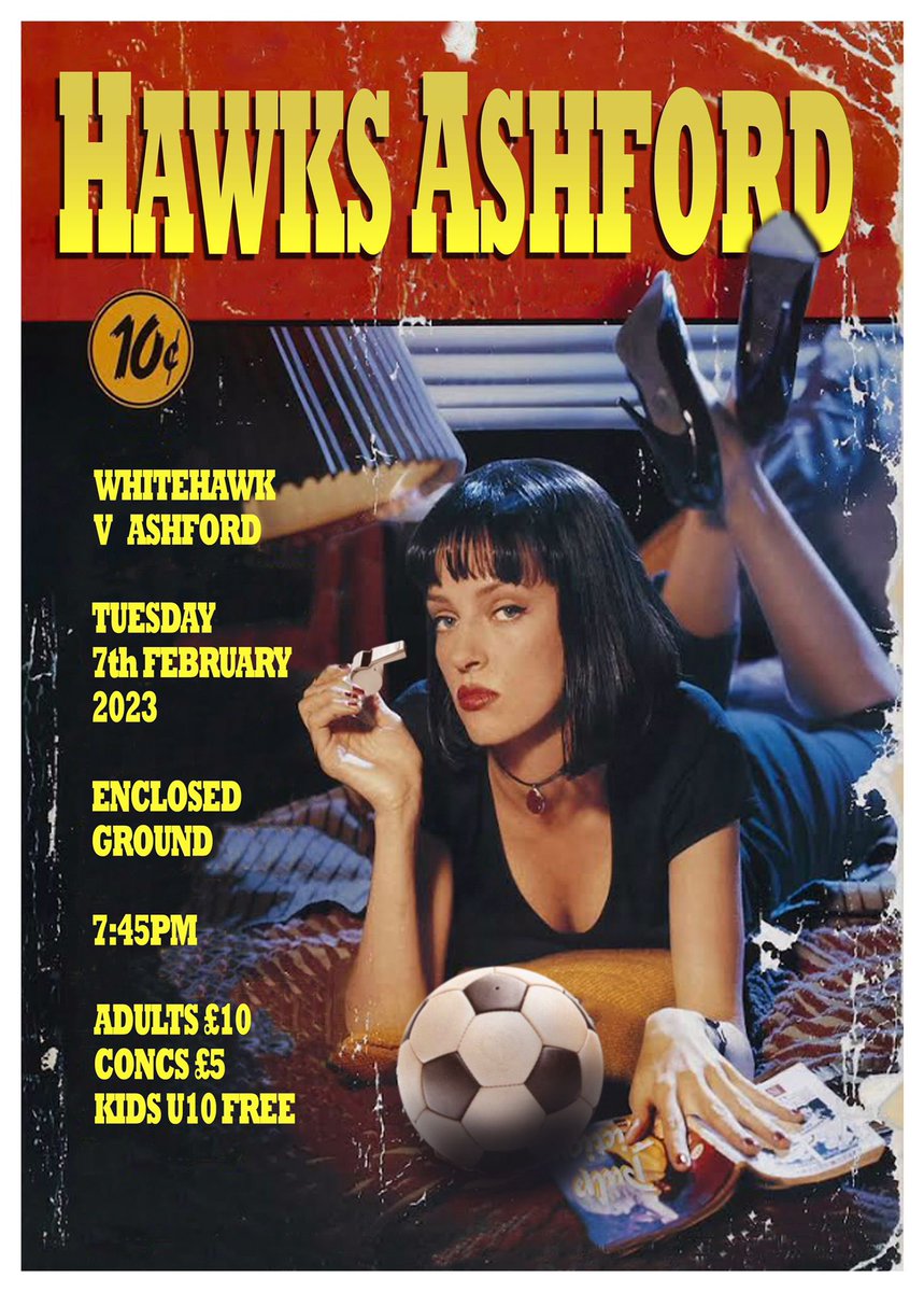 Whitehawk FC on Twitter "𝐇𝐚𝐰𝐤𝐬. 🦅 𝐍𝐮𝐭𝐬 𝐚𝐧𝐝 𝐁𝐨𝐥𝐭𝐬. 🔩 🆚 AshfordUnitedFC