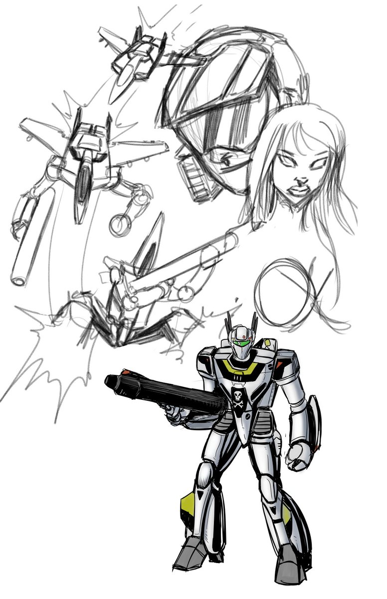 Simon_Pothier's tweet photo. Here's some Old Doodle &amp; Chill Saturday Morning Cartoon sketches I did. #BraveStar #TMNT #HeMan #Robotech #Macross https://t.co/1c6m8C86Y4