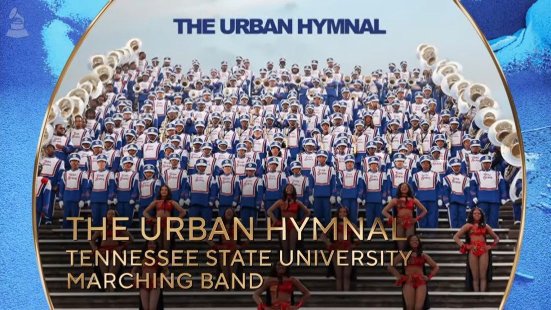 gloverpres's tweet image. Congratulations TSU Aristocrat of Bands for making Grammy history! Our band won TWO Grammys- BEST GOSPEL ALBUM and BEST SPOKEN WORD ALBUM. Celebrating Black History Month, AOB made history as the first collegiate band to be nominated &amp;amp; win the highest award in the music industry.