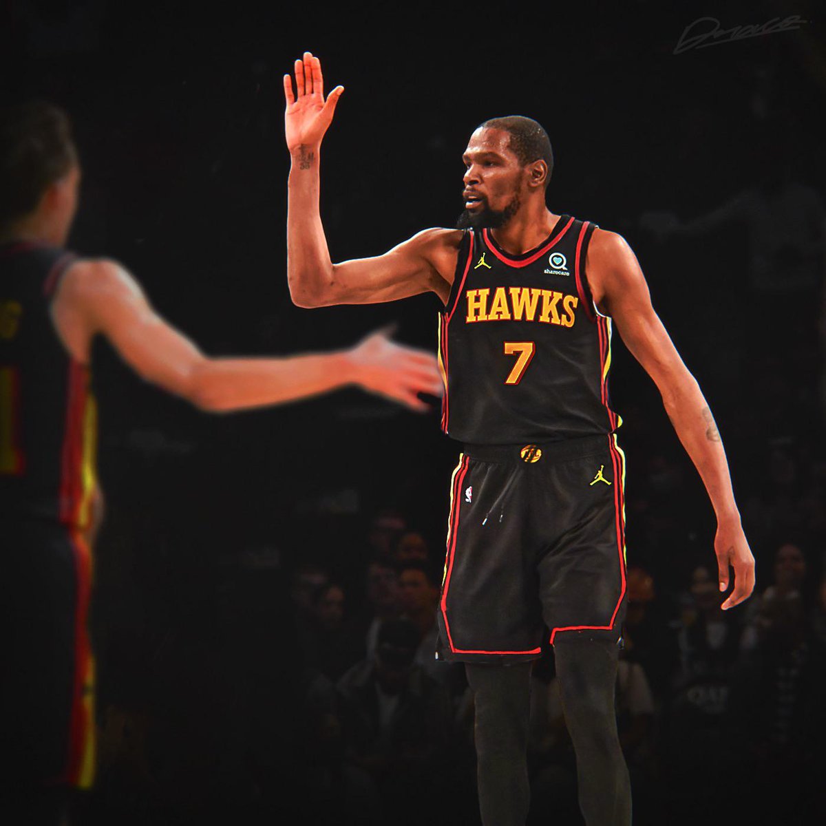 Kevin Durant come to the Atlanta Hawks <a href="/KDTrey5/">Kevin Durant</a>
