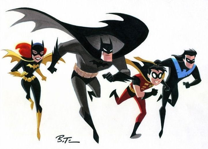 The Gotham Knights by Bruce Timm