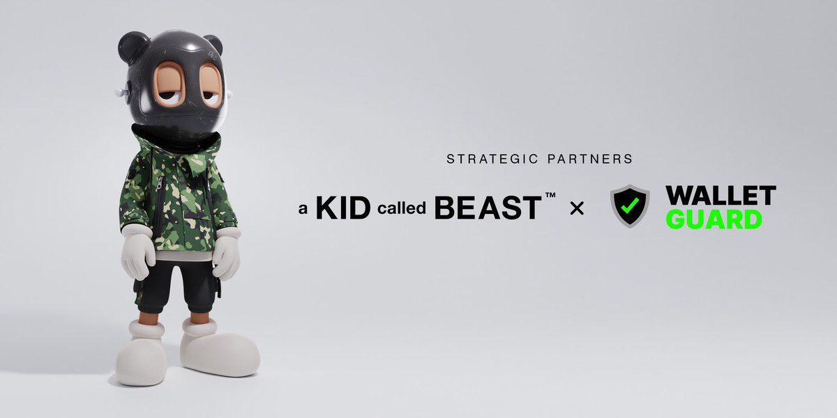 WALLET GUARD x AKCB ✅

Wallet Guard &amp; <a href="/akidcalledbeast/">a KID called BEAST</a> are partnering up to provide security education &amp; tooling for the beasts! 

Download Now ➡️ walletguard.app