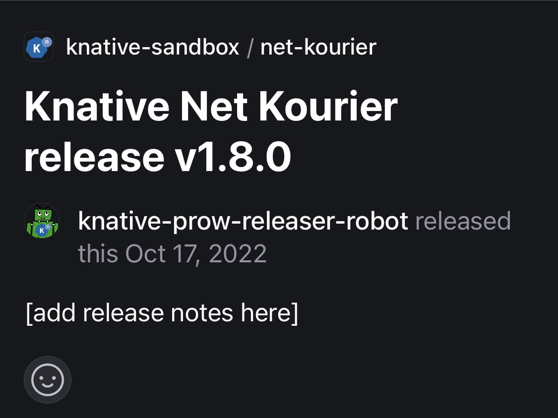 meatballninja's tweet photo. This is a GA tool, managed by a big open source contributor. I notified them the changelog was empty and nothing was ever done. I’d argue that with some big tools like and around k8s, open source community is dead and we’re just letting companies develop in the open now. https://t.co/7nicfqTtEU