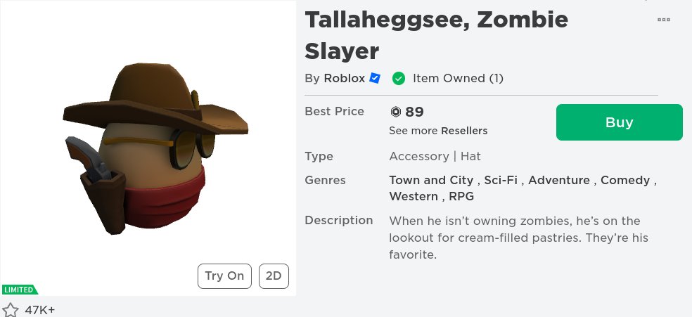 gobmop1's tweet image. I'll be going from the cheapest limited to the best offer I can get. Send me trades: gobmop
Day 1: Bought the cheapest limited on Roblox!
#Trade #RobloxTrade #RobloxChallenge #Repost #Roblox #Limiteds #RobloxLimiteds #Limited #Challenge