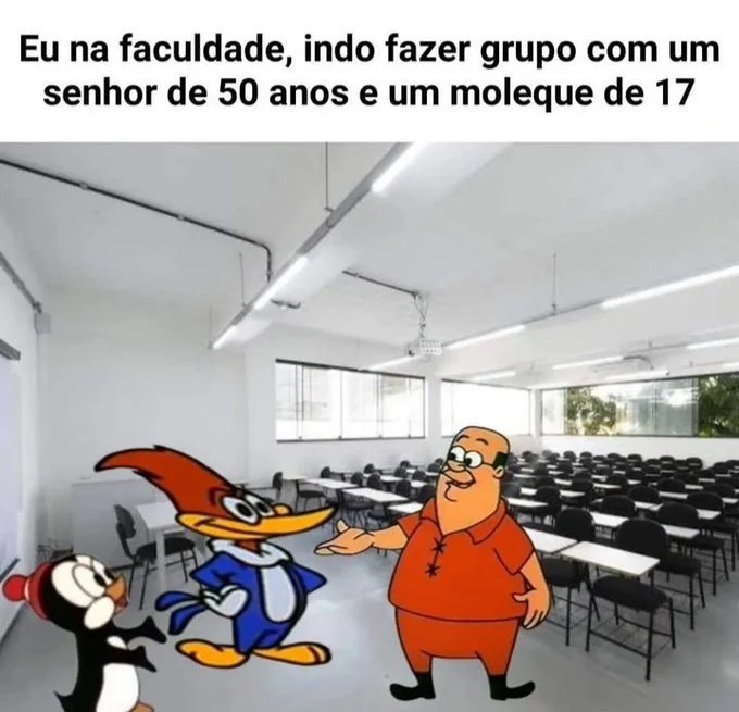 Onde é a matrícula? : r/ShitpostBR