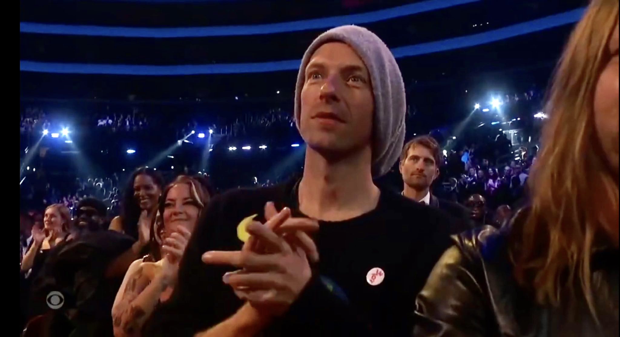 Chris Martin 2025 Grammys Caty Maudie