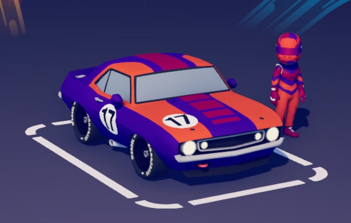 I forgot to post this before the race, but here's my muscle car from today's <a href="/Icstcleague/">International Circuit Superstars Team Championship</a> race!