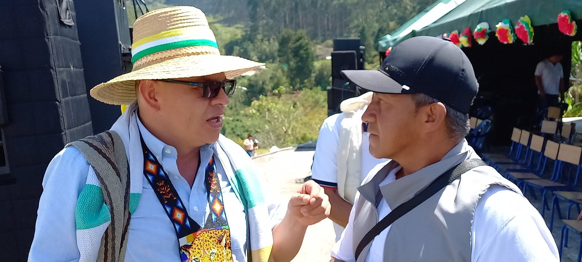Saludar y felicitar al Gobernador Javier Alonso Salazar, autoridades tradicionales y equipo de trabajo del Resguardo Nuestra Señora Candelaria de la Montaña, augurando éxitos en gestión a desarrollar durante este 2023
#PorElRiosucioQueQueremosJuntosSiPodemos #MAISCompromisoDePaís