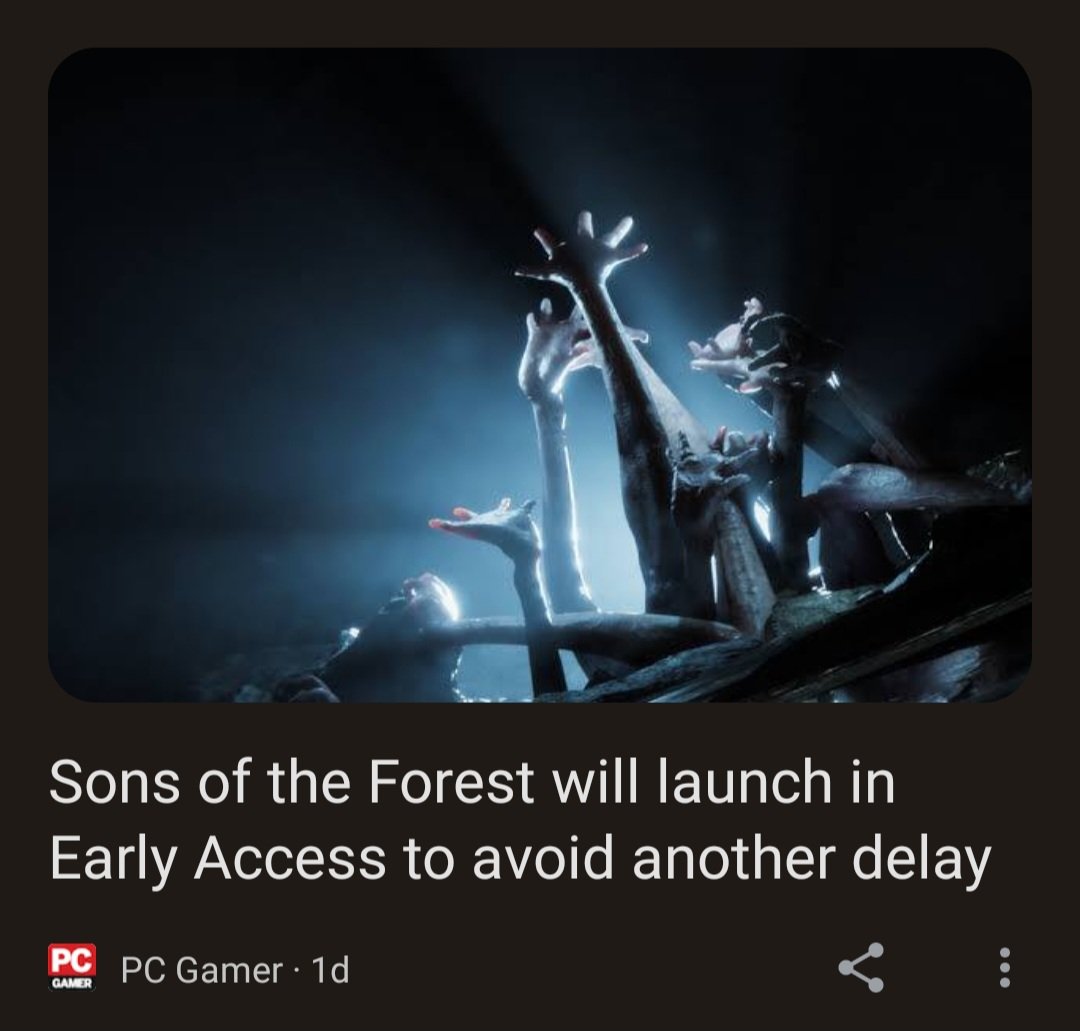 G53387141's tweet photo. SONS OF THE FOREST
#theforest #twitch #gaming #gamer #theforestgame #ps #youtube #nature #stream #fortnite #forest #streamer #instagram #finalfantasy #instagood #tiktok #germanstreamer #discord #anime #kittyplays #germany #awayout #germantwitch #kitty #gamerin #twitter https://t.co/IQvqjNI7qS