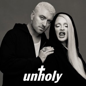 SamSmithCA's tweet photo. It’s officially a very Unholy #GRAMMYs! ✝️❤️‍🔥 Sam Smith and Kim Petras have won Best Pop Duo/Group Performance for “Unholy” at the 65th Annual @RecordingAcad! 

Congratulations @samsmith + @kimpetras ✨🍾⚓️ https://t.co/0VTrd2JfxQ