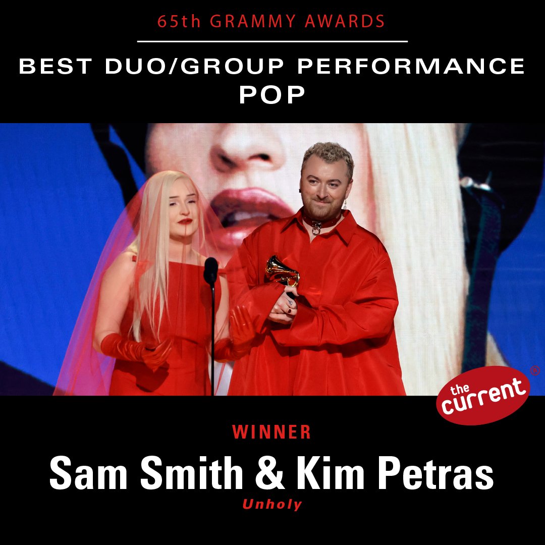 The Current on Twitter "A historic win in the Best Pop Duo/Group