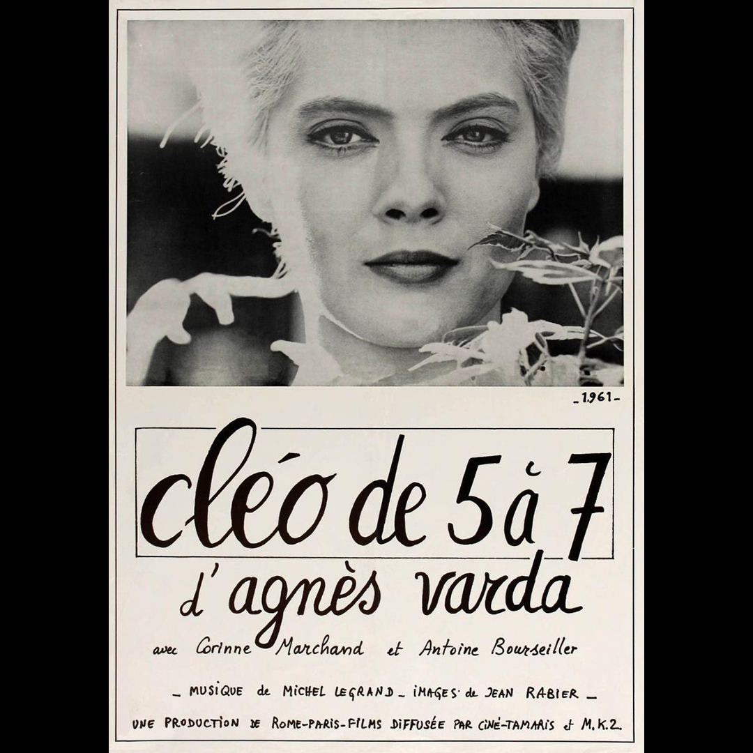 #TCM kicks off a night of the films of the great Agnès Varda at 8:00 PM with CLEO FROM 5 TO 7 (1962), followed by LE BONHEUR (1965) at 9:45. Both are must-sees, as is all of her work. #womenmakemovies #agnesvarda