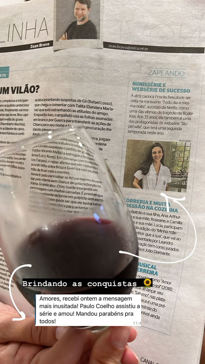 2023 realmente é o ano dela! 
O orgulho só aumenta.
'todo esforço será recompensado' ✨💙

Via InstaStories