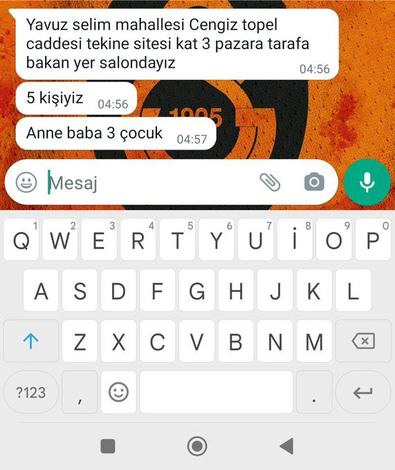 #deprem Antep nurdağı acil yardım gerekiyor