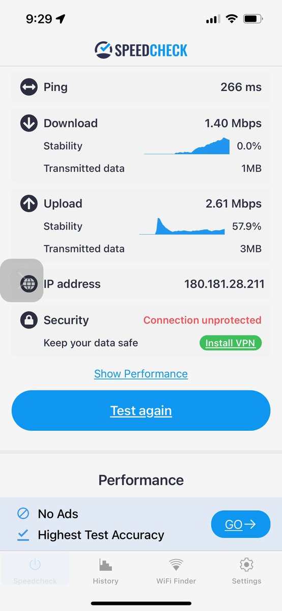 Got Starlink up and running yesterday and so far it’s that far ahead of our current NBN it’s lonely. Respective  speeds at around 8am for comparison…