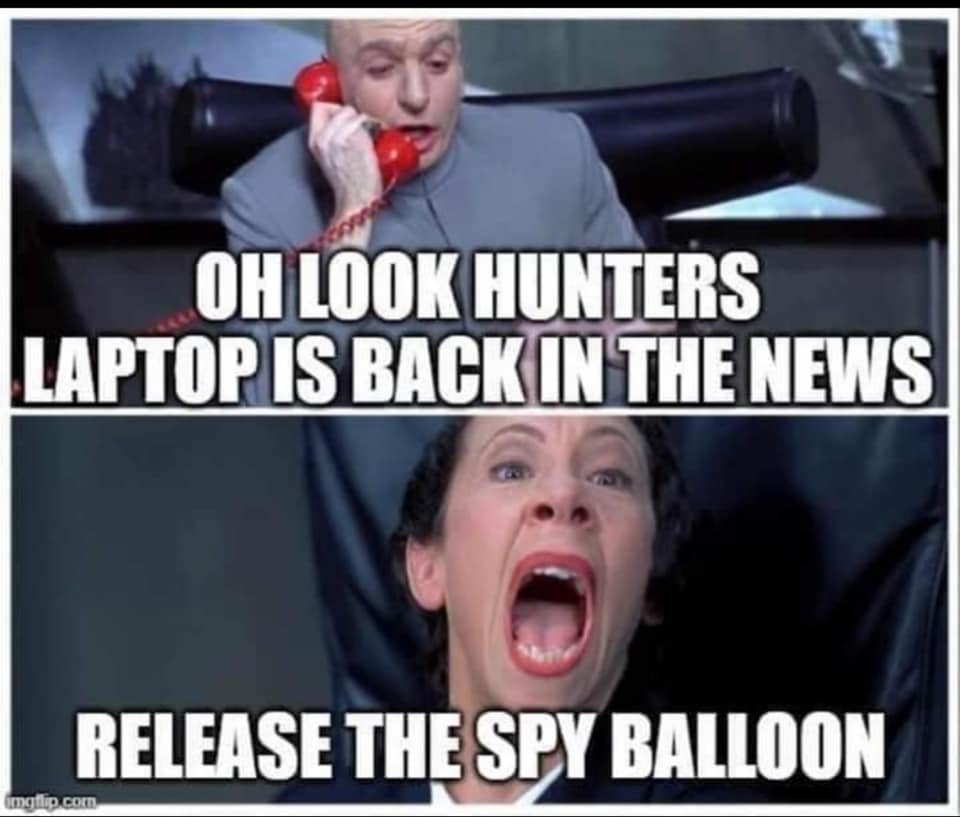 BrutusMaximusX's tweet image. #SpyBalloonTracker #SpyBalloon #HunterBiden