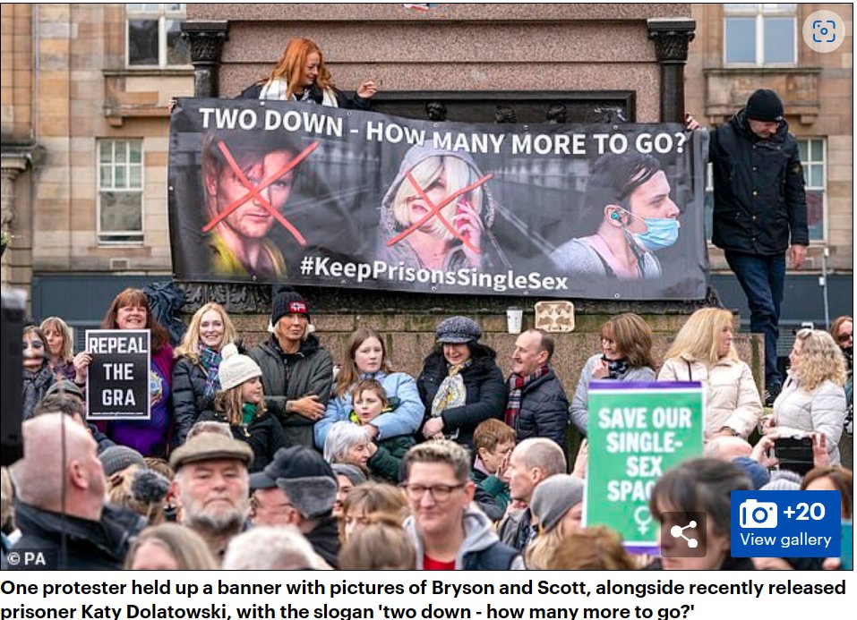 NoXY_USA's tweet photo. #GetTheMenOut
#KeepPrisonsSingleSex
#LetWomenSpeak 
#LetWomenSpeakGlasgow https://t.co/q8Wfdqry6H