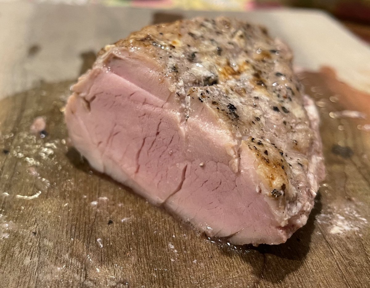 Peter Meijer on Twitter "First time trying pork tenderloin in the sous