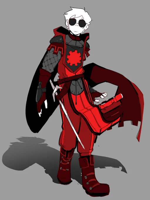 emphasis on the KNIGHT in knight of time.[#homestuck #HOM3STUCK] 