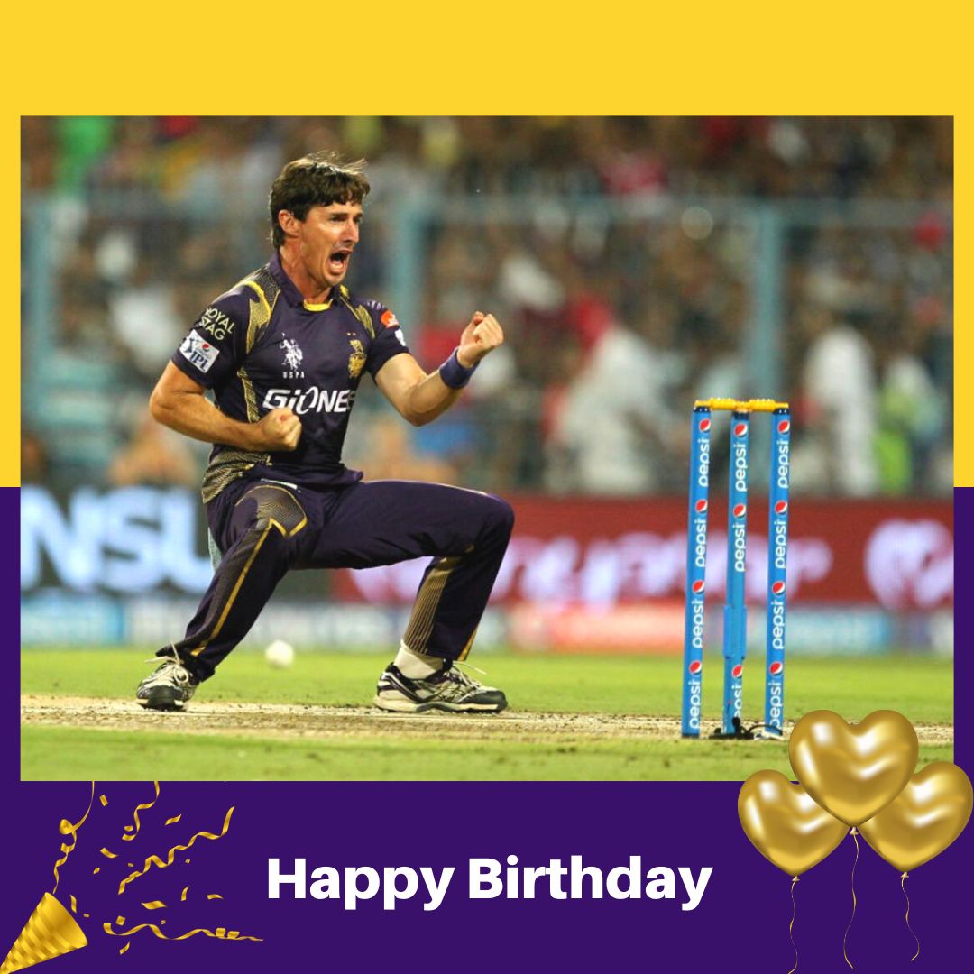 Wishing a very happy birthday to our former Knight, Brad Hogg. 