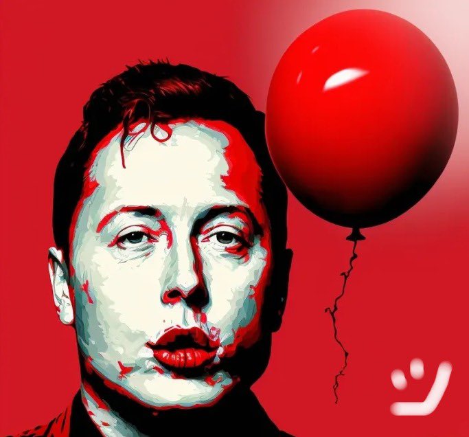 artcreator23's tweet photo. @elonmusk be happy, it drives people crazy✌️ #digital #art #rouge #create https://t.co/QjWlGciGMX