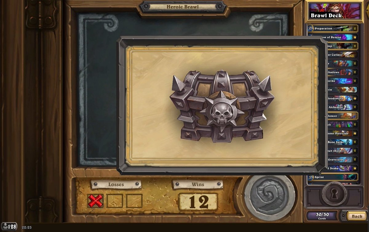 Went 12-1 with Sprint rogue in the tavern brawl
Deck Code AAECAaIHCM75A72ABJafBLezBPbdBMygBeigBeKkBQuq6wP2nwT3nwT03QT13QT87QTBgwXdoAXfoAXgoAXBoQUA