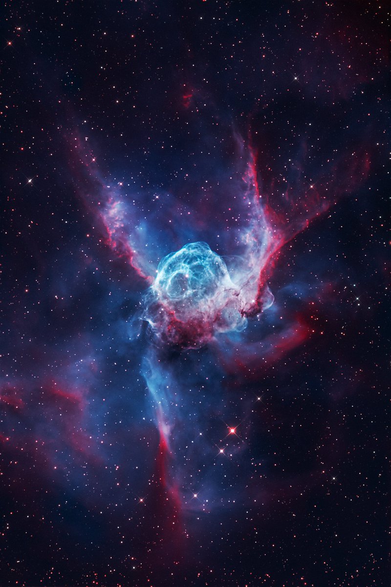 RT @astrofalls: Finally managed to snag an image of this beauty, Thor’s helmet in Canis Major https://t.co/vAwIPX2wml