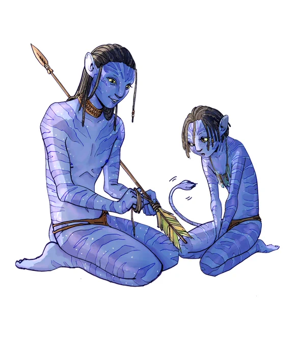 Big bro is a teacher too #AvatarTheWayOfWater 