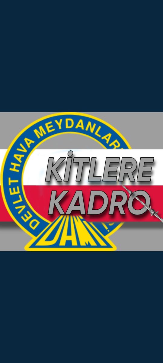 Herkese kadro KİT denince %70 #KabinedeKitler bizler %100 işçi ve emekçiyiz.
<a href="/Akparti/">AK Parti</a> <a href="/MHP_Gundemi/">MHP GÜNDEMİ</a> <a href="/RTErdogan/">Recep Tayyip Erdoğan</a> <a href="/dbdevletbahceli/">Devlet Bahçeli</a> <a href="/Mustafa_Destici/">Mustafa Destici</a> @Av_Burcu03