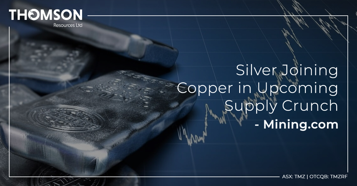 ThomsonTMZ's tweet photo. #Copper is considered one of the most important #metals with more than 20M tonnes of it consumed each year. More copper is needed for renewable energy infrastructure, electrification, and transportation.

#ASX $TMZ #OTCQB $TMZRF https://t.co/0PNhBg8ubq