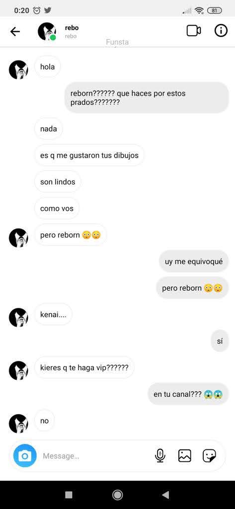 rebcutee's tweet photo. pero nadie va a hablar de estas capturas de reborn???? solo sacan lo q les conviene, cancélenlo a el también, se me cae un ídolo 🙄🙄🙄 https://t.co/W6I68znfax