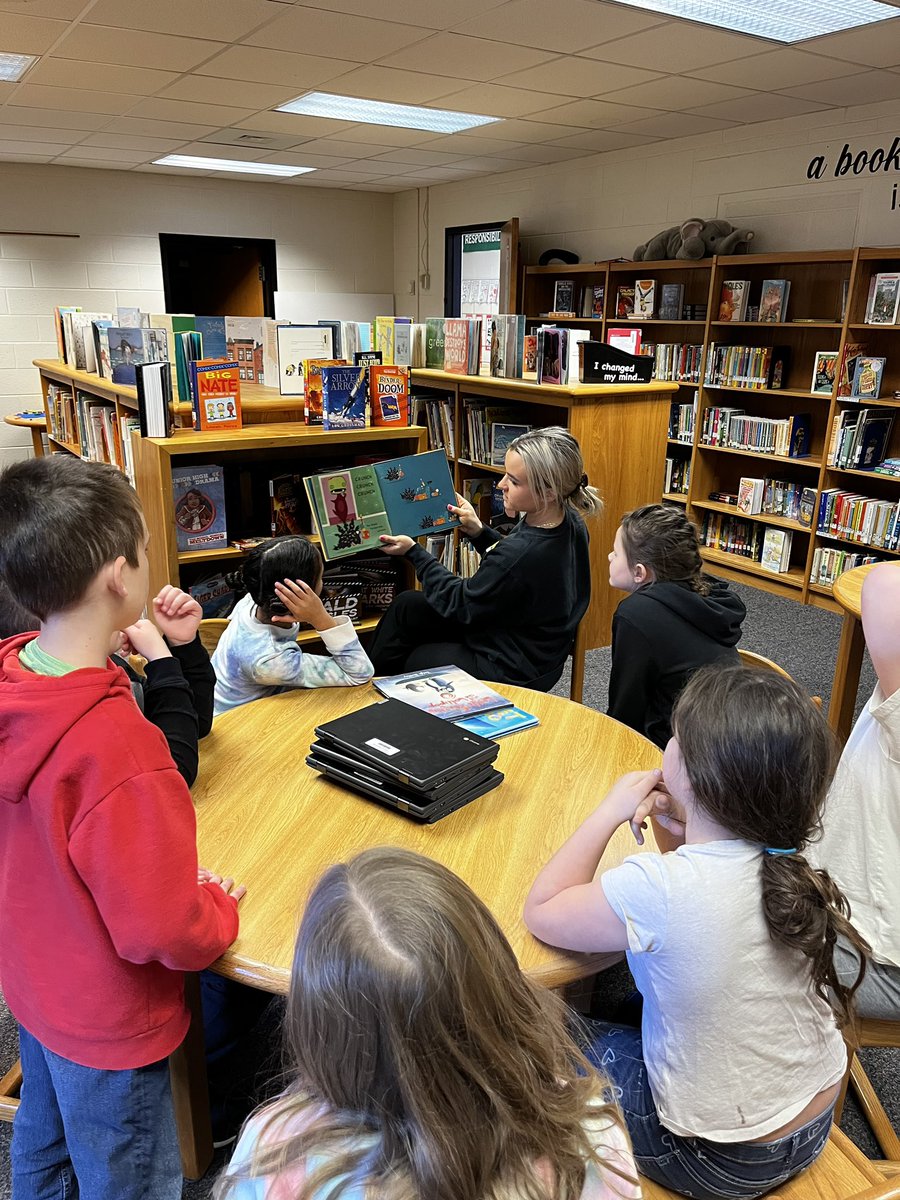 We enjoyed celebrating “World Read Aloud Week” at Ottobine Elementary several days this week by reading with students from various classrooms!!
📚📖🤓

@hannah_shiff_4 
@gracenewell_14 
<a href="/reed27butler/">Reed</a> 
Morgan Mesaros
<a href="/lisshumphrey/">Liss Humphrey</a> 
<a href="/isabellefishman/">Isabelle Fishman</a> 
<a href="/rogerslexi25/">Lexi Rogers</a> 

#GoDukes