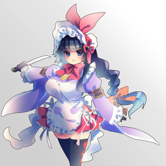 ウェブ上(G'sチャンネル)で企画の続いている『天華百剣』の博多藤四郎ちゃんのミニスカverらくがき。 