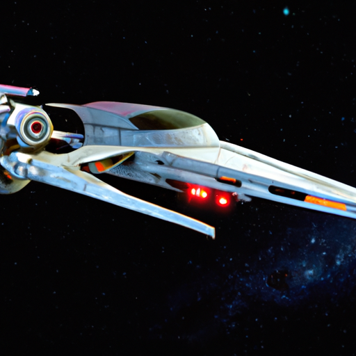 comics_openai's tweet photo. StarWars starship: EF76 Nebulon-B escort frigate - model EF76 Nebulon-B escort frigate and manufacturer Kuat Drive Yards desc (by AI): The EF76 Nebulon-B escort frigate is a model of starship used by the Galactic Republic during t... #dalle2 #dalle #openai #swapiapi #textcurie001 https://t.co/MkA9xZk4jD
