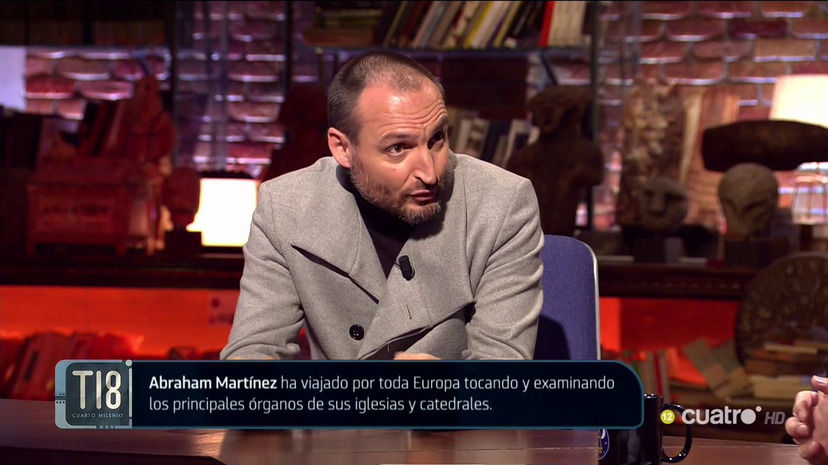 Abraham Martínez ha viajado por toda Europa tocando y examinando los principales órganos de sus iglesias y catedrales #CuartoMilenio