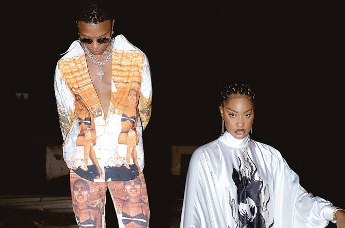 _AsiwajuLerry's tweet photo. The first Male and Female AfroBeats artistes to win Grammy awards.

Ladies &amp; Gentlemen, Wizkid and Tems! 🦅🕊️ https://t.co/zzWLAutNlQ