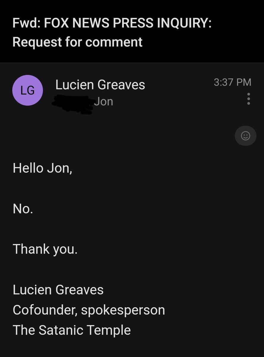 LucienGreaves's tweet image. Breaking news.