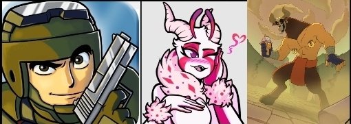 strike_base's tweet image. "Sorry WE'RE late"
Account parodying a flash game, sins from a popular musician, and an antagonist from a short film.
Muses down below.