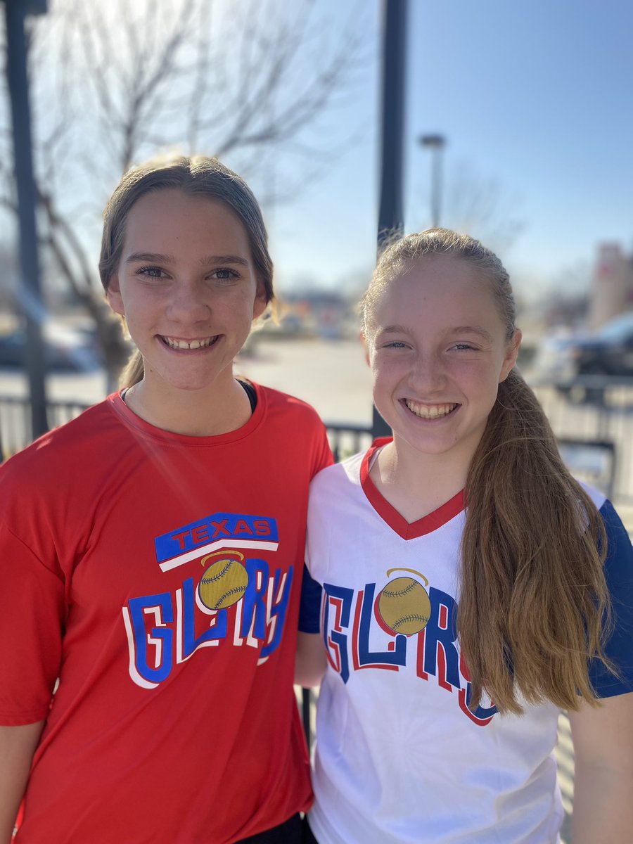 TexasGloryFTW's tweet photo. We want to welcome…
@meloholt2026 - Outstanding outfielder, team player and a strong hitter!
@breleigh_mayer - A Catcher with a strong arm and a great pop time with a power bat!
Hannah DaFoe - Speedy outfielder that can run down any ball in the air!
This is a big 🥎 win for us! https://t.co/cbex8bXD6A