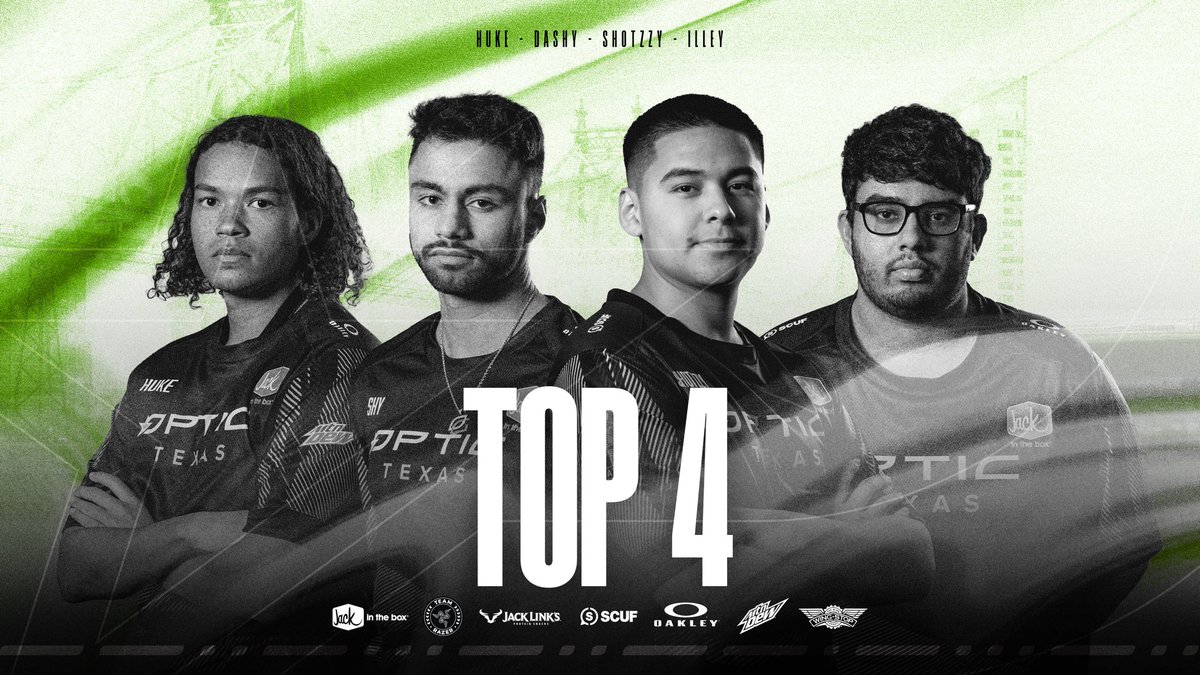 OpTicTexas's tweet photo. T4 finish in Major 2. GG’s  

Eyes forward to qualifiers for the #OpTicMajor. https://t.co/BONIH5bfCC