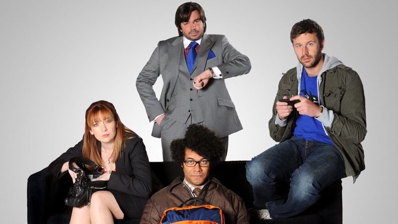 Stumbled upon a couple of old images of mine on the internet today. This was a fun shoot! #theitcrowd #itcrowd #chrisodowd #richardayoade #mattberry #katherineparkinson #tvstills #workingintv #studioshoot #studiophotography