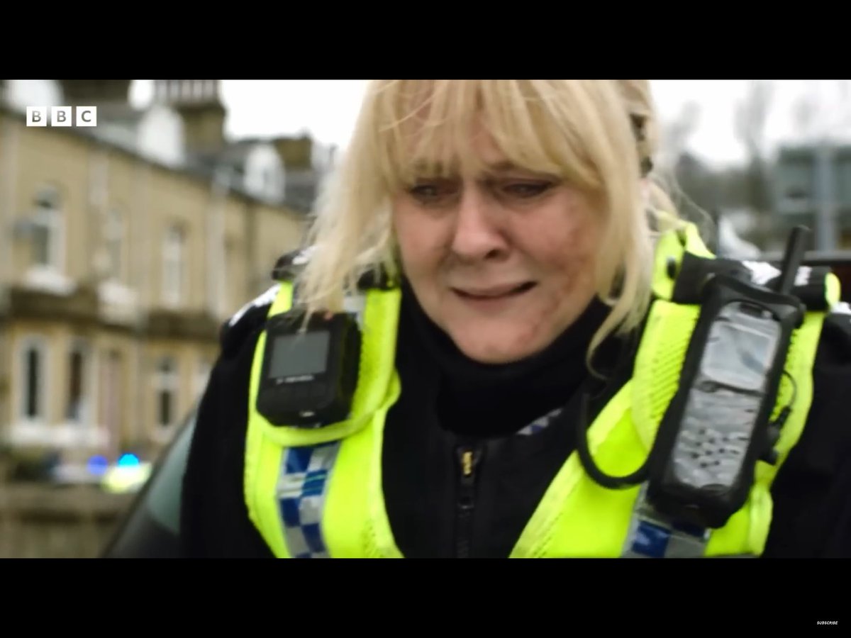 KDCunliffe's tweet image. Sarah Lancashire has just delivered one of the greatest performances in television history.

Extraordinary.

#HappyValley #HappyValley3 #HappyValleyFinale #sarahlancashire